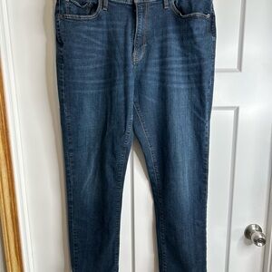 Lucky Brand Men’s 38x32  410 Athletic Straight Jeans Blue Medium Wash 2422
